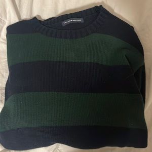 Brandy melville blue and green sweater